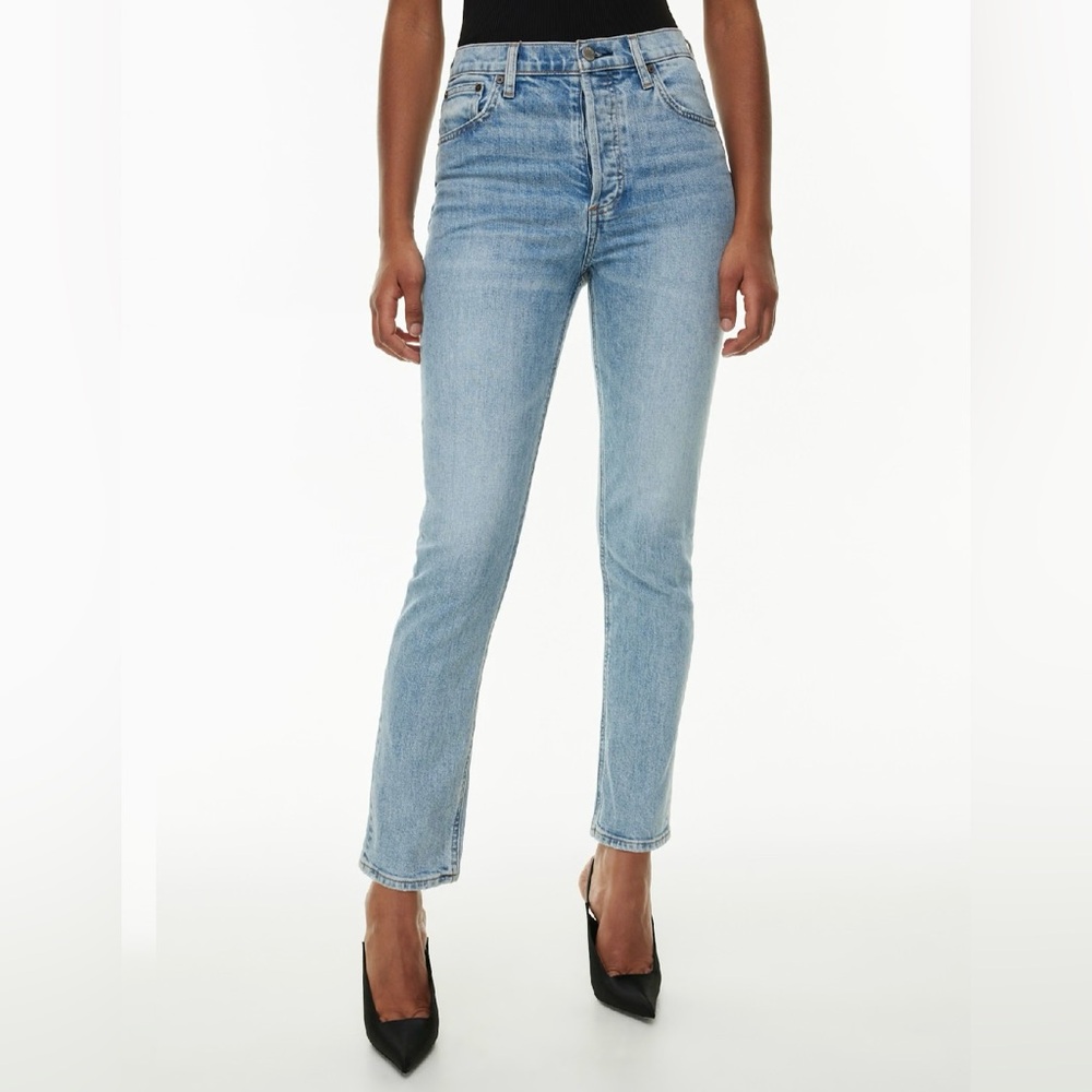 Denim Forum The Yoko High Rise Slim Ankle